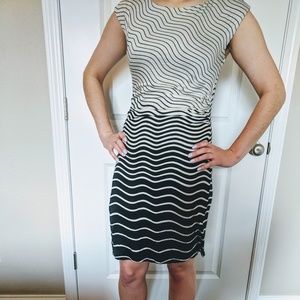 LOFT Ruched Sheet Dress